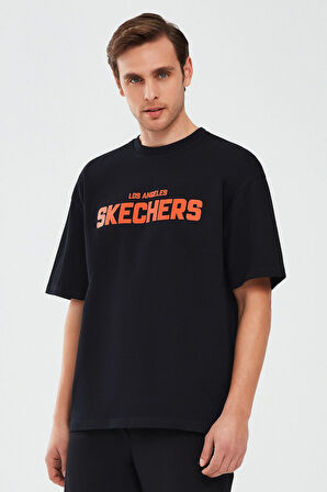 Skechers Graphic Sleeve Erkek Tişört S241070-001