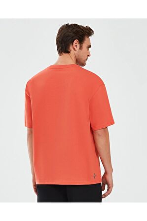 Skechers S241070-600 Graphic M Sleeve Erkek Spor Tişört