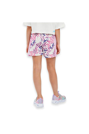 Skechers Sk241043 2Xi-Lock G 3 Inch Beyaz Kız Çocuk Şort