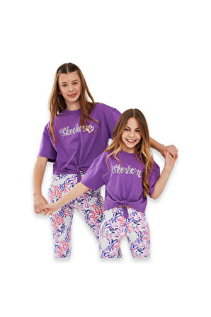 Skechers Sk241045 Graphic Tee G Sleeve Fuşya Çocuk T-Shirt
