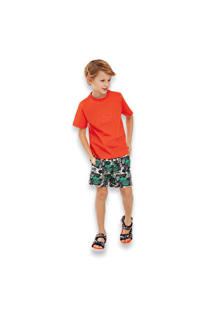 Skechers Sk241104 Swimwear B 5 Inch Swim Turkuaz Erkek Çocuk Şort