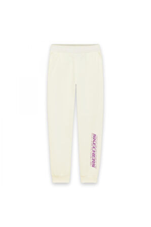 Skechers Sk242054 G 2Xi-Lock Jogger Beyaz Kız Çocuk Eşofman Altı