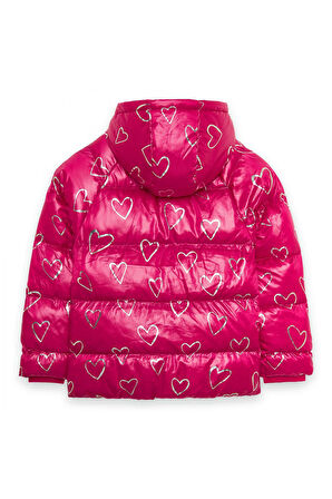 Skechers Sk242110 G Outerwear Padded Jacket Pembe Kız Çocuk Mont