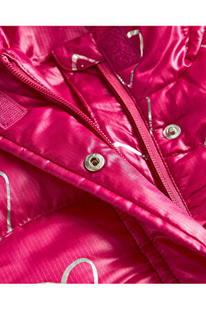 Skechers Sk242110 G Outerwear Padded Jacket Pembe Kız Çocuk Mont