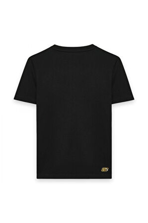 Skechers S242166 W Light Weight Regular Siyah Kadın T-Shirt