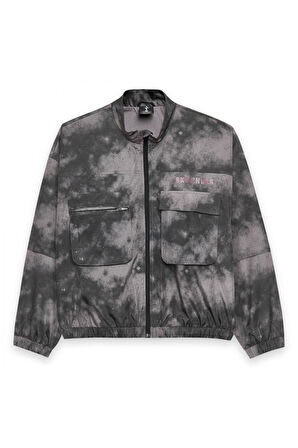 Skechers S242121 W Micro Collection Rain Jacket Siyah Kadın Ceket