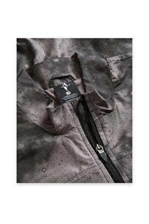 Skechers S242121 W Micro Collection Rain Jacket Siyah Kadın Ceket