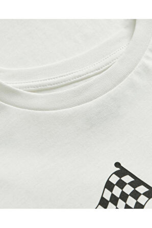 Skechers Sk242065 B Long Sleeve Beyaz Erkek Çocuk T-Shirt