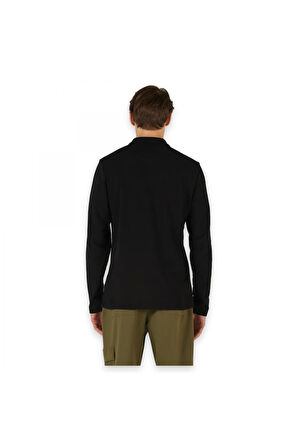 Skechers S242198 M Polo Casual Comfort Sleeve Siyah Erkek T-Shirt