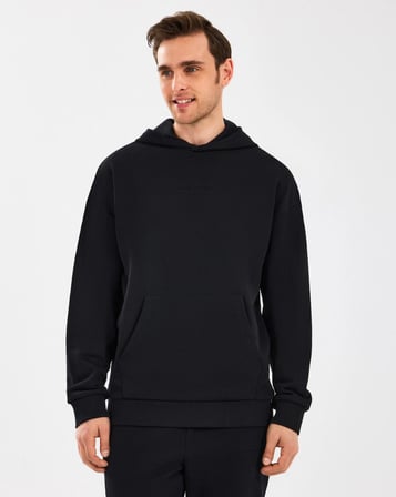 Skechers M Essential Hoodie Sweatshirt S242110-001 Erkek Kapüşonlu Sweatshirt