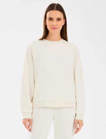 Skechers W Essential Crew Neck S242109-102 Sweatshirt Kadın Sweatshirt
