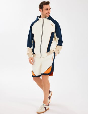 Skechers M Diagonel Lw Fleece Fullzip Hoodie Sweatshirt S2510027-102 Eşofman Üstü Erkek Ceket