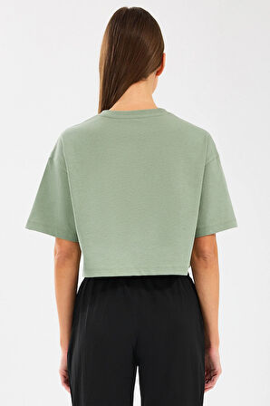 Skechers Crop Fit Kadın Tişört