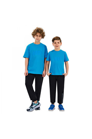 Skechers Sk232080 B Essentials Mavi Çocuk T-Shirt
