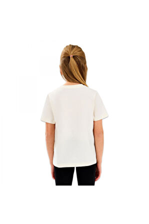Skechers Sk2510016 G Graphıc Tee Beyaz Çocuk T-Shirt