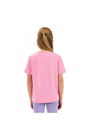 Skechers Sk2510019 G Graphic Tee Pembe Kız Çocuk T-Shirt
