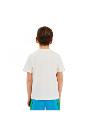 Skechers Sk2510028 B Graphic Tee Beyaz Erkek Çocuk T-Shirt