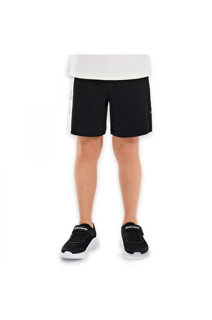 Skechers Sk2510075 B 2 Yard Fleece Sweat Siyah Erkek Çocuk Şort
