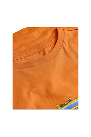Skechers Sk2510102 B Sleeve Regular Fit Turuncu Çocuk T-Shirt