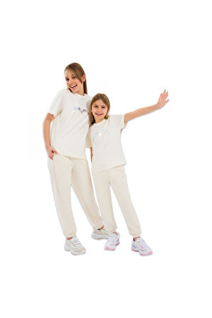 Skechers Sk2510122 G Graphıc Tee Beyaz Kız Çocuk T-Shirt