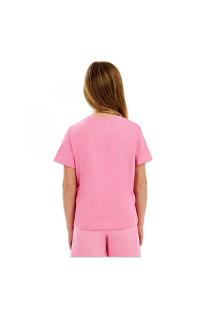 Skechers Sk2510132 G Graphıc Tee Pembe Çocuk T-Shirt