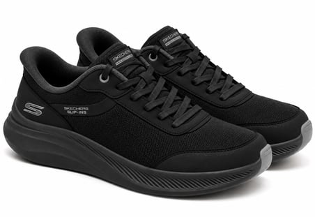 Skechers Bobs Moda Flex 118158TK-BBK Erkek Spor Ayakkabı