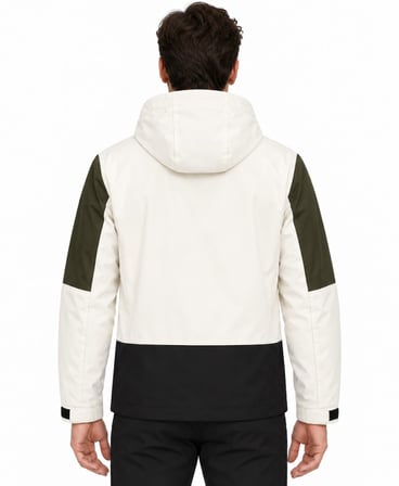 Skechers All Weather Urban Long Zip S2620044-0255 M Colorblock Fall Jacket Erkek Mont