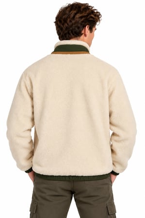 Skechers Skech Sherpa Contrast Full Zip Jacket S2620063-4339 Erkek Mont