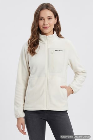 Skechers Full Zip Polar Kadın Ceket S2620082-3855