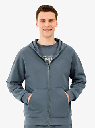 Skechers M Essential Full Zip Hoodie Erkek Sweatshirt S2610014-3817