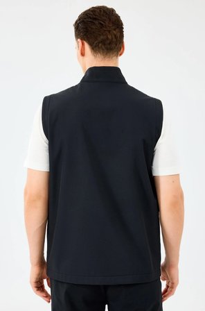 Skechers M Fitted Turtle Neck Softshell Vest S2520220-3817 Erkek Yelek