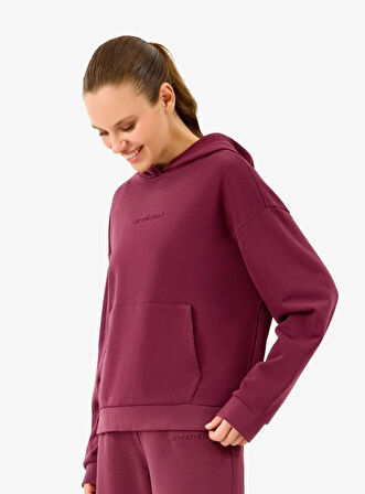 Skechers W Essential Hoodie Kadın Sweatshirt 