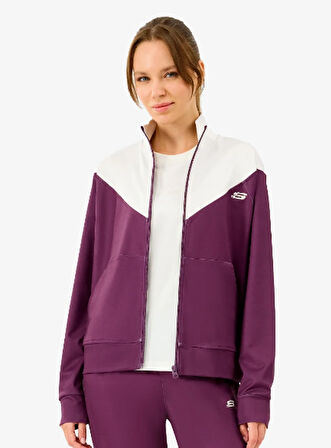 Skechers Micro Collection Colorblock Suit Kadın Siyah Eşofman Takımı