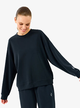 Skechers W Lounge Loose Crew Neck Kadın Sweatshirt