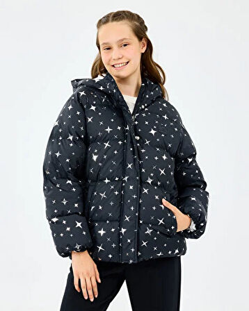 Skechers SK2520052-1602 G Puffer Kız Çocuk Mont