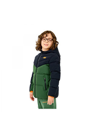 Skechers Sk2520053 B Puffer Jacket Siyah Erkek Çocuk Mont