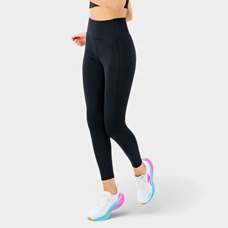 Skechers W Bartack Stitch Detail Legging Kadın Siyah Tayt
