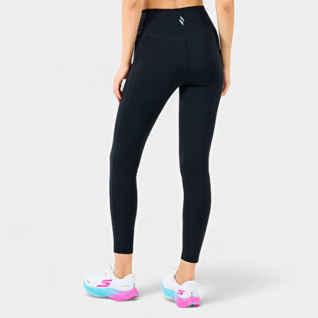 Skechers W Bartack Stitch Detail Legging Kadın Siyah Tayt