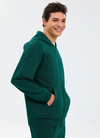 Skechers S2610014-4222 M Essential Full Zip Hoodie Sweatshirt Erkek Kapüşonlu Sweatshirt