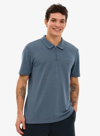 Skechers S2610086-3817 M Soft Touch Pique Polo Erkek T-Shirt