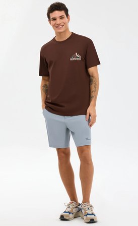 Skechers S2610059-2210 M Graphic Tee T-Shirt Erkek Tişort