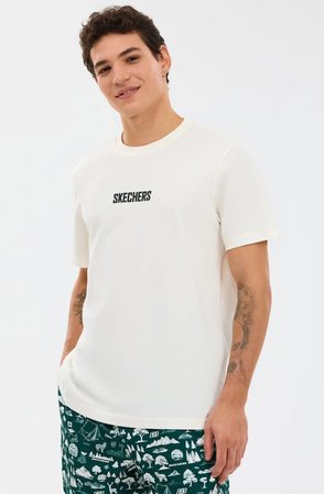 Skechers S2610115-3855 M Regular T-Shirt Erkek Tişort