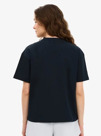 Skechers S2610046-3855 W Loose Fit Kadın T-shirt
