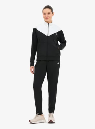 Skechers Performance Coll. W Track Suit Set Kadın Siyah Eşofman Takımı
