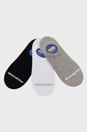 Skechers Pamuklu Logolu 3 Pack Çorap Unisex ÇORAP S2520314-3474 BEYAZ
