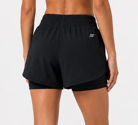 Skechers S2610155-3817 W Performance Coll. 4 Inch 2 In 1 Short Taytlı Kadın Şort
