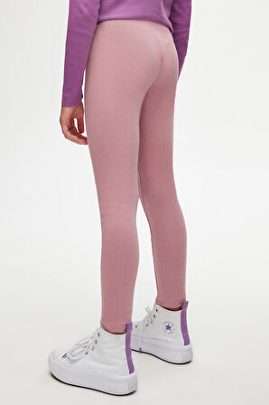 Gül Kurusu Basic Kız Çocuk Kışlık Tayt