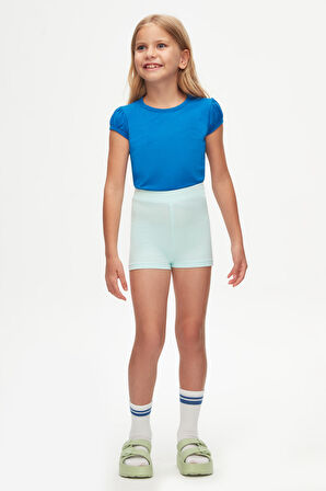 Mint Basic Kız Çocuk Dans Şort