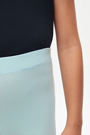 Bebek Mavisi Basic Kız Çocuk Dans Şort