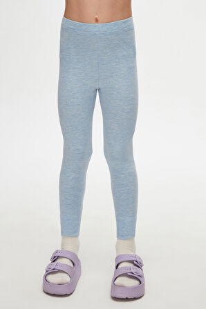 Mavi Melanj Basic Kız Çocuk Yazlık Tayt